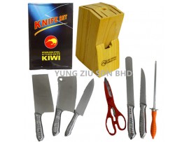 8PCS KIWI KITCHEN KNIFE SET